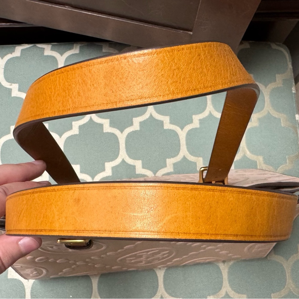 Tory Burch Pink and Tan Tote Bag - Picture 9 of 12